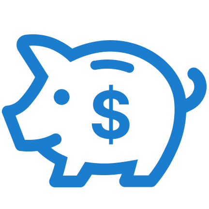 Savings piggy bank